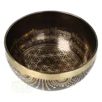 thumb-Klankschaal 'Flower of Life' Nr 39 - 952 gram-2