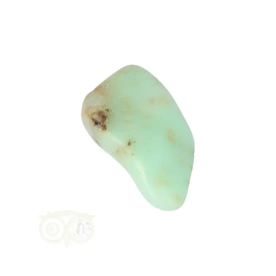 Chrysopraas trommelsteen Nr 40 - Brazilie-2