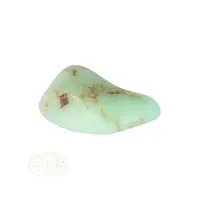 thumb-Chrysopraas trommelsteen Nr 40 - Brazilie-9