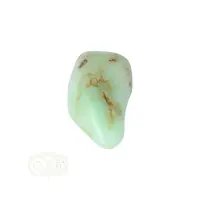 thumb-Chrysopraas trommelsteen Nr 40 - Brazilie-10