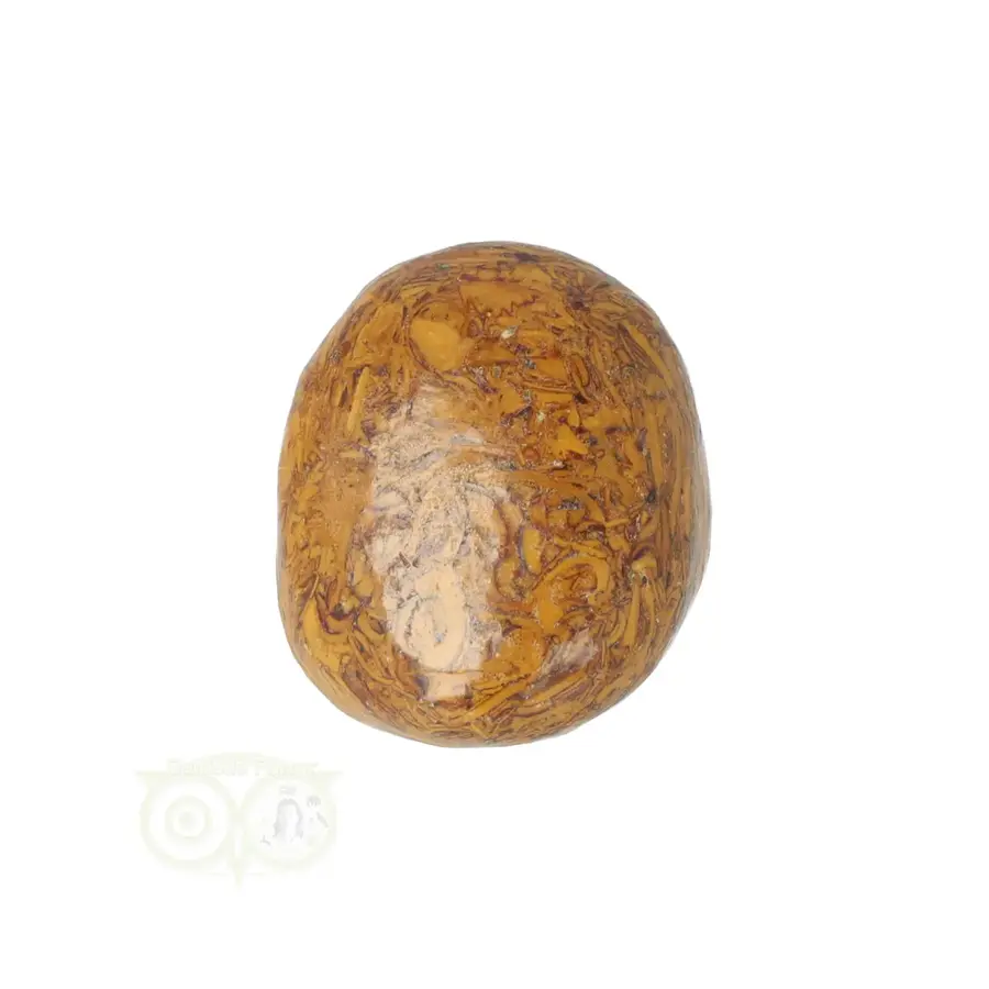 Coquina Jaspis trommelsteen Nr 16 - 16 gram-10