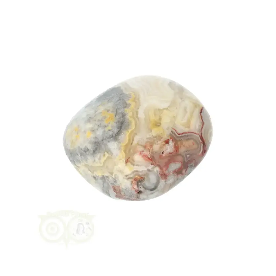 Crazy Lace Agaat trommelsteen Nr 32 - 15 gram-10