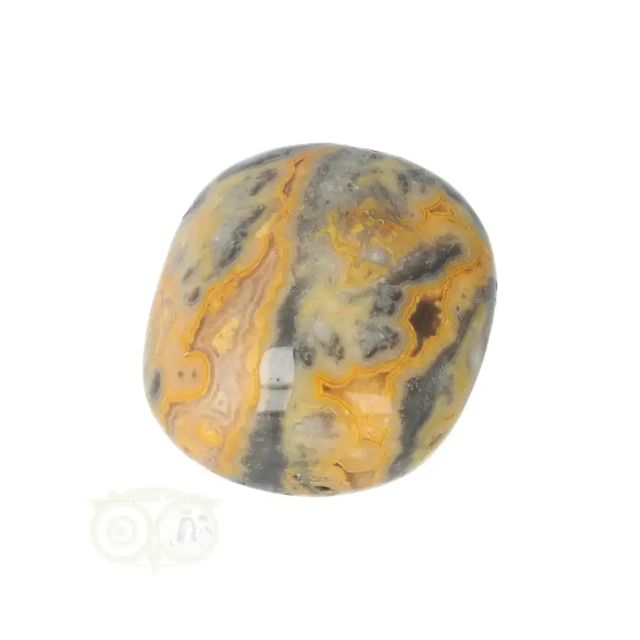 Crazy Lace Agaat trommelsteen Nr 36 - 17 gram-2