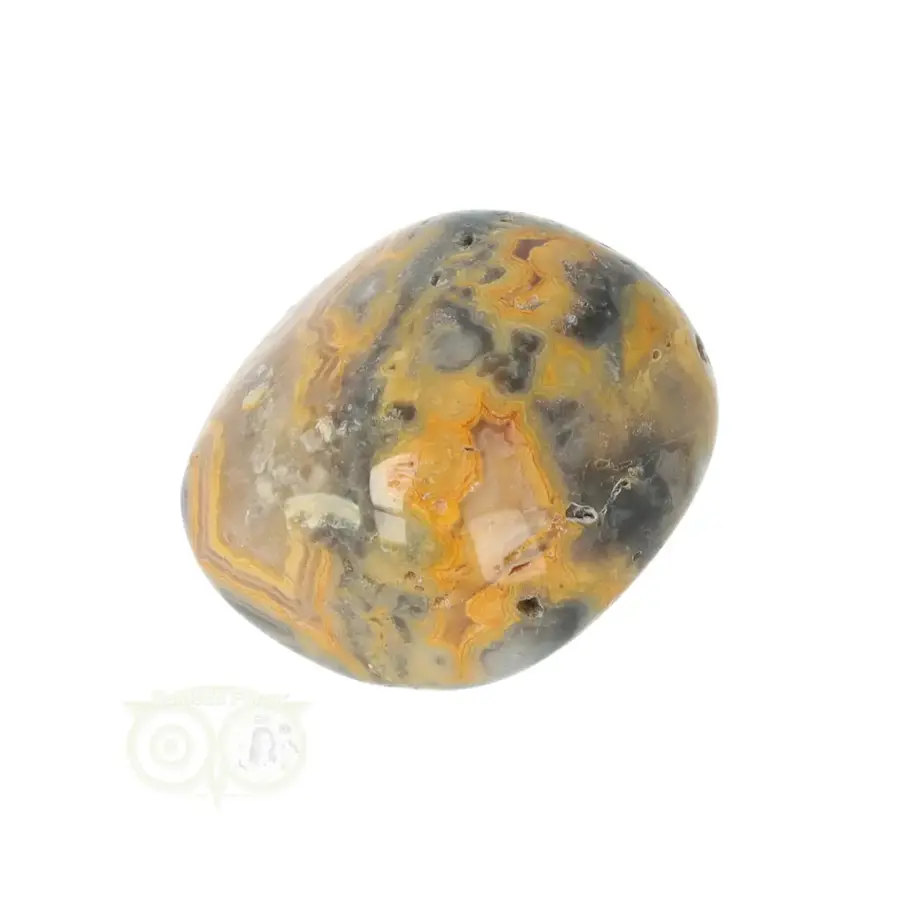 Crazy Lace Agaat trommelsteen Nr 36 - 17 gram-8