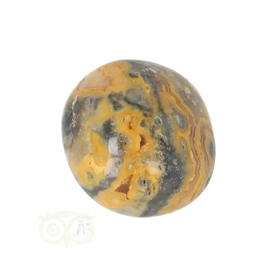 Crazy Lace Agaat trommelsteen Nr 36 - 17 gram-10
