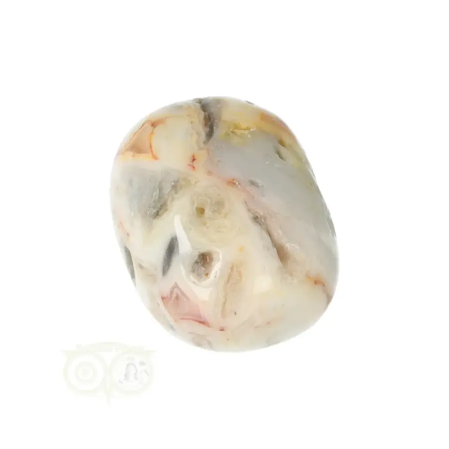 Crazy Lace Agaat trommelsteen Nr 37 - 17 gram-7