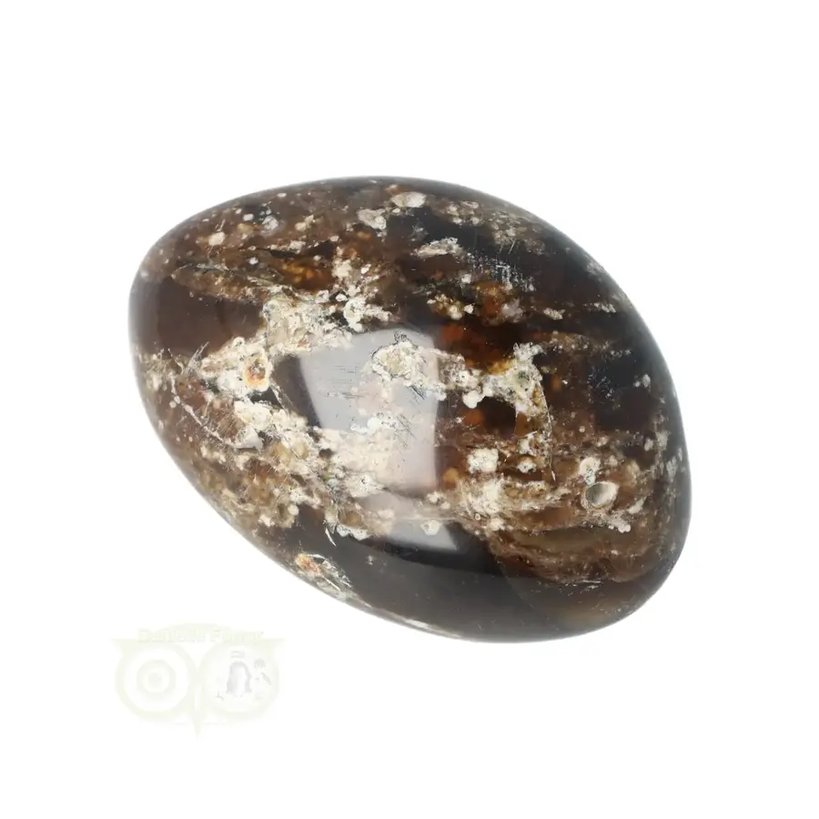Zwarte Opaal  handsteen Nr 15 - 64 gram - Madagaskar-4