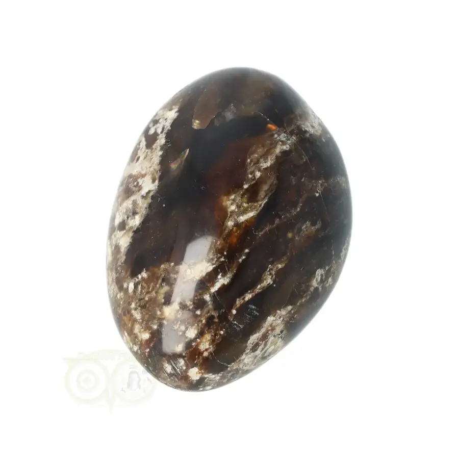 Zwarte Opaal  handsteen Nr 15 - 64 gram - Madagaskar-10