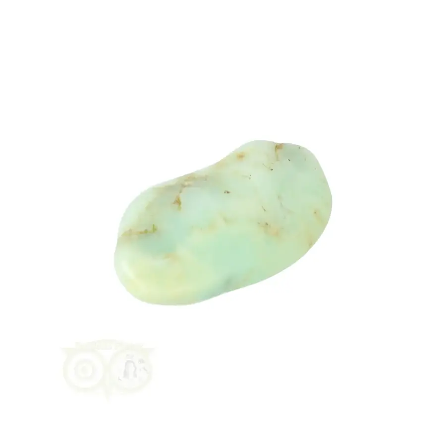 Chrysopraas trommelsteen Nr 42 - Brazilie-8