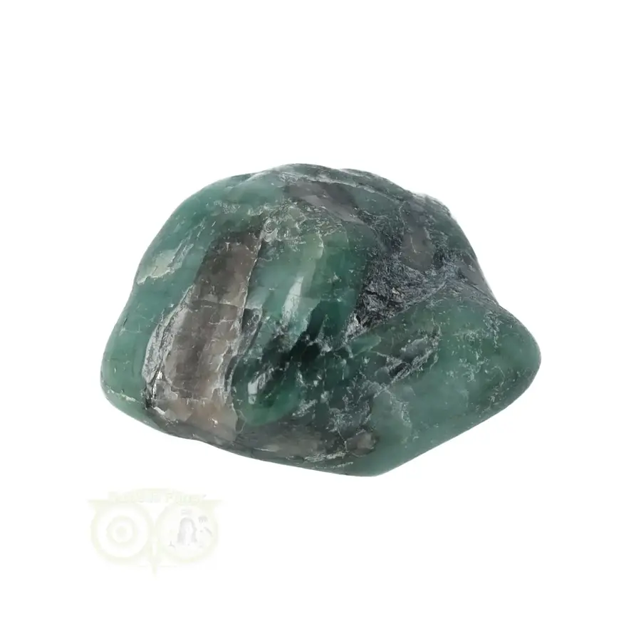 Smaragd trommelsteen Nr 21 - 21  gram-6