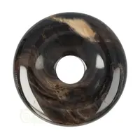 thumb-Versteend hout Donut Nr 18 - Ø 4 cm-1