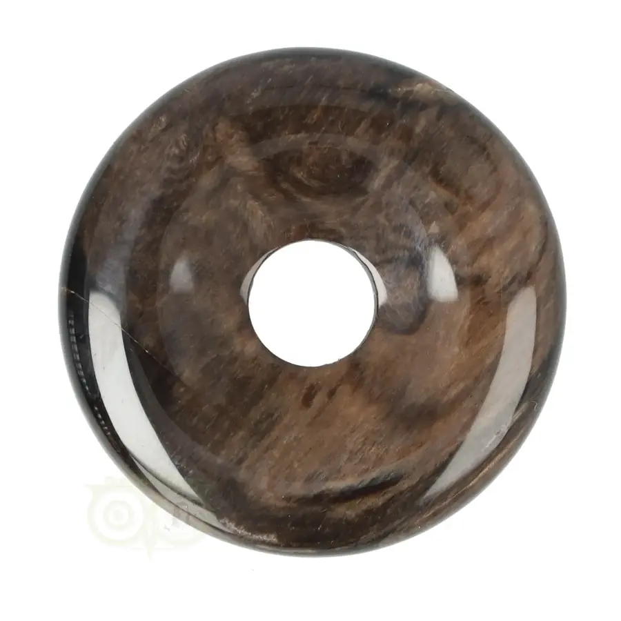 Versteend hout Donut Nr 18 - Ø 4 cm-3