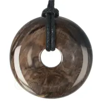 thumb-Versteend hout Donut Nr 18 - Ø 4 cm-4