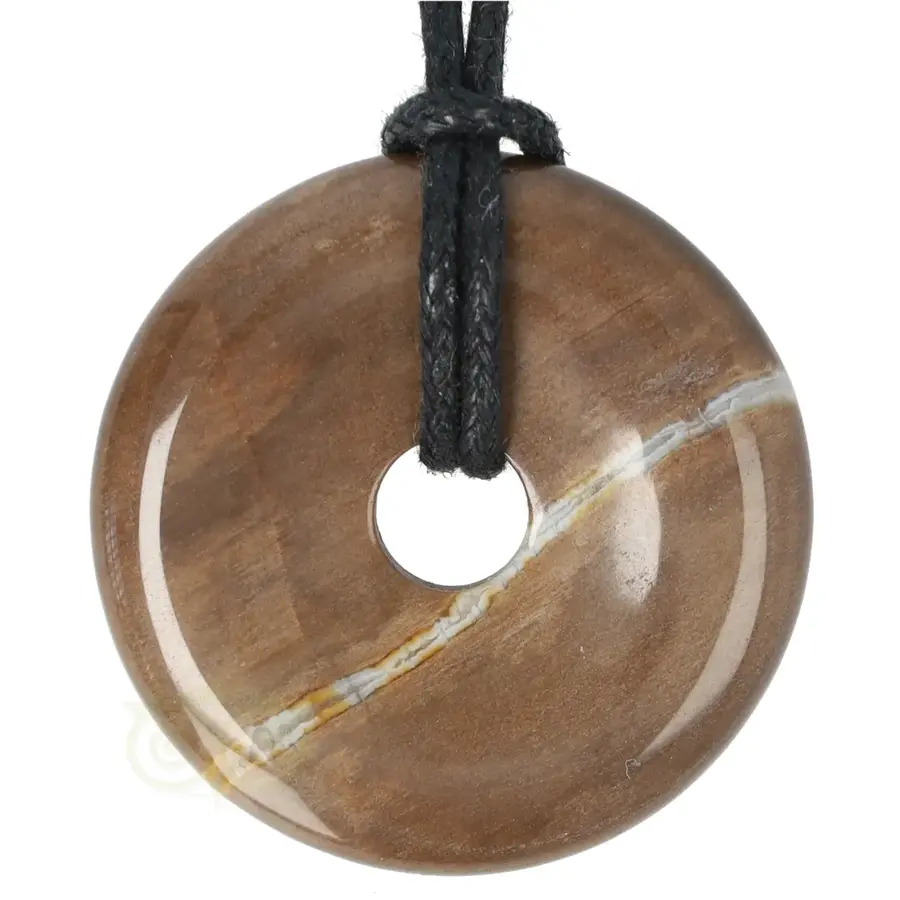 Versteend hout Donut Nr 19 - Ø 4 cm-2