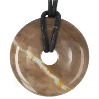 thumb-Versteend hout Donut Nr 19 - Ø 4 cm-4