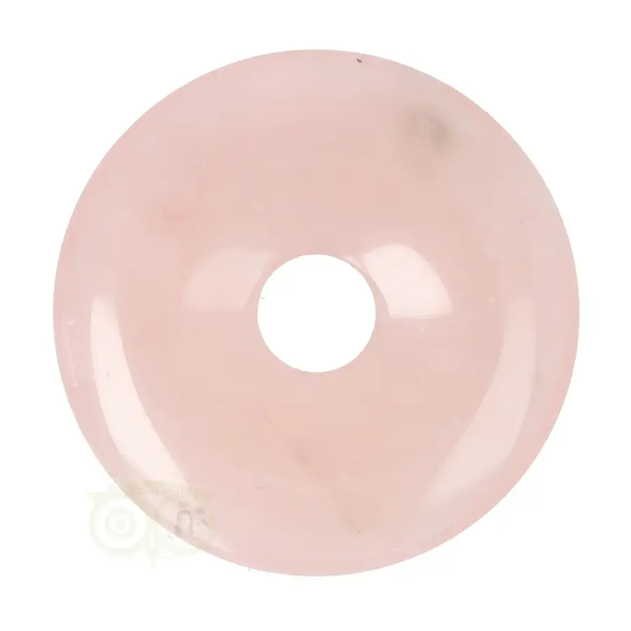 Rozenkwarts donut hanger Nr 16 - Ø 4 cm-1