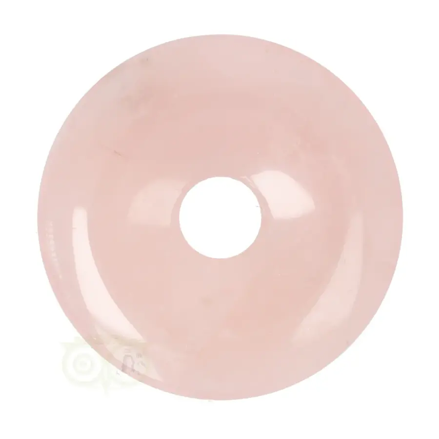 Rozenkwarts donut hanger Nr 16 - Ø 4 cm-3