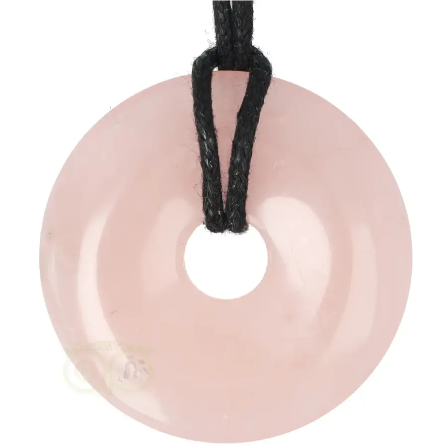 Rozenkwarts donut hanger Nr 16 - Ø 4 cm-4