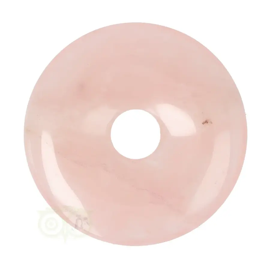 Rozenkwarts donut hanger Nr 17 - Ø 4 cm-1