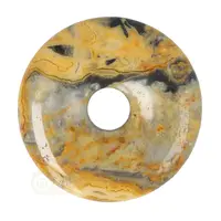 thumb-Crazy Lace Agaat donut hanger 12 - Ø 4 cm-1