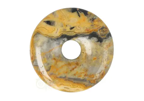 Crazy Lace Agaat donut Nr 12 - Ø 4 cm 