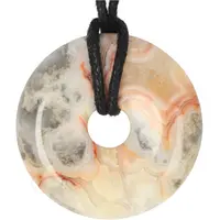 thumb-Crazy Lace Agaat donut hanger 14 - Ø 4 cm-4