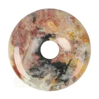 thumb-Crazy Lace Agaat donut hanger 15 - Ø 4 cm-1