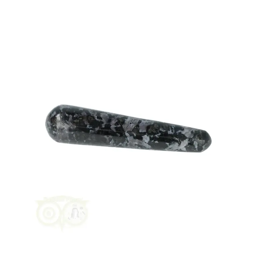 Gabbro Merliniet Massagestick Nr 12 - 132 gram - Madagaskar-1