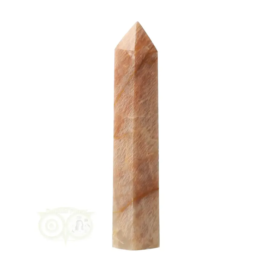 Roze Maansteen punt Nr 3 - 160  gram - Madagaskar-4