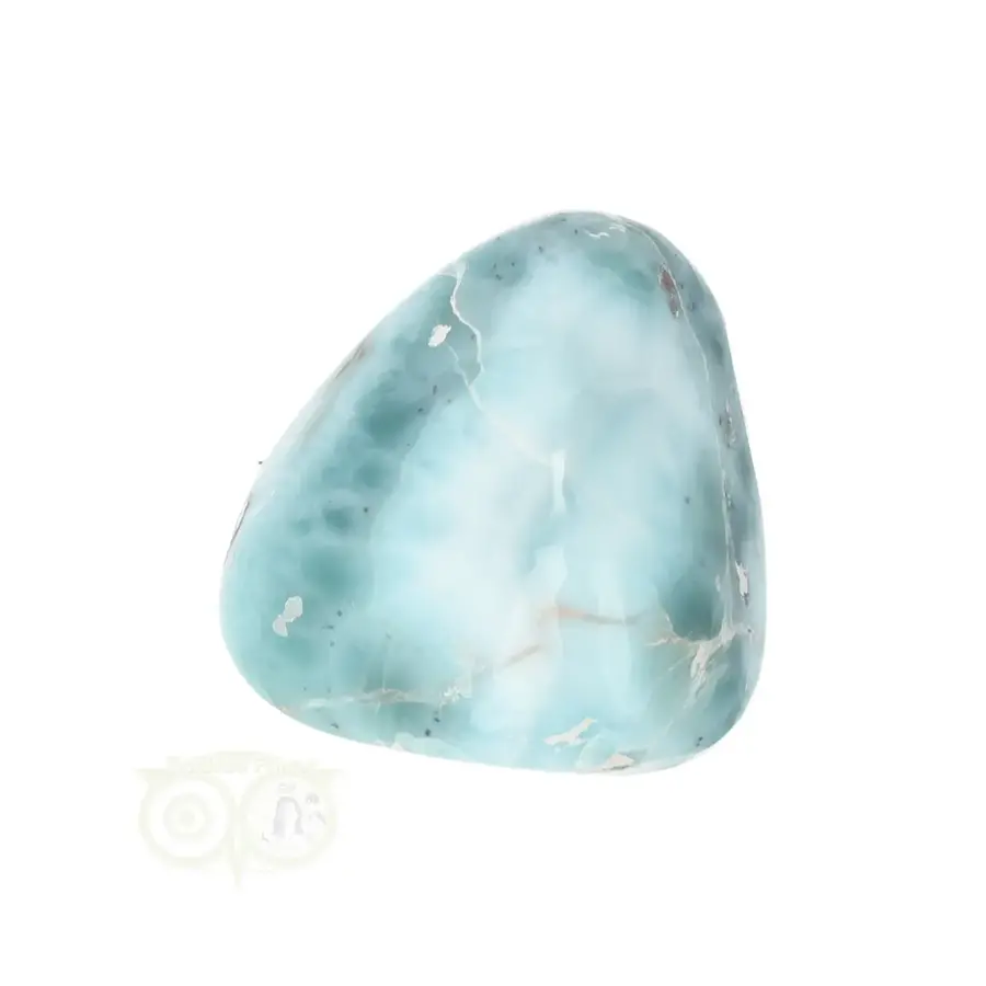 Larimar trommelsteen Nr 17 - 18 gram-3