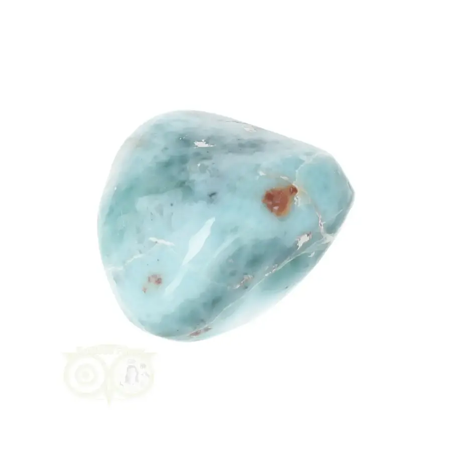 Larimar trommelsteen Nr 17 - 18 gram-10