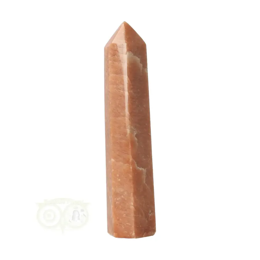 Roze Maansteen punt Nr 6 - 110  gram - Madagaskar-5