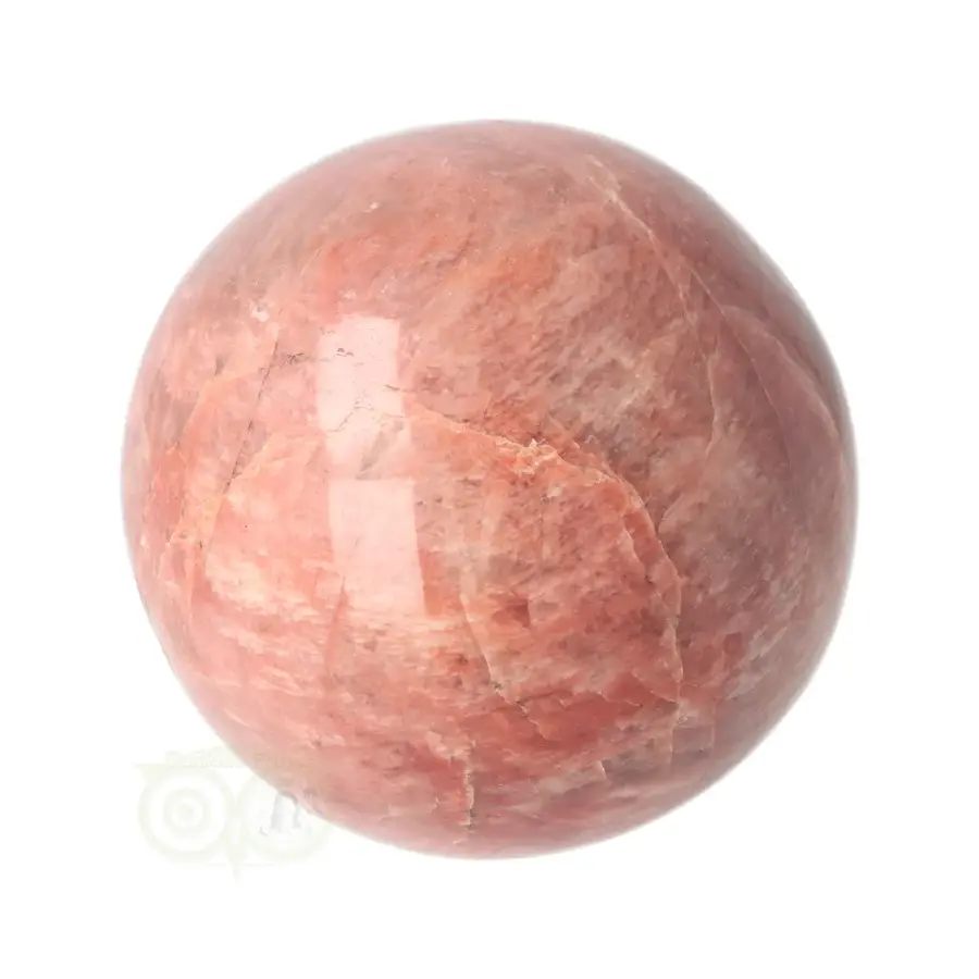 Roze Maansteen Bol Nr 12 - Ø 7.21 cm  - Madagaskar-4
