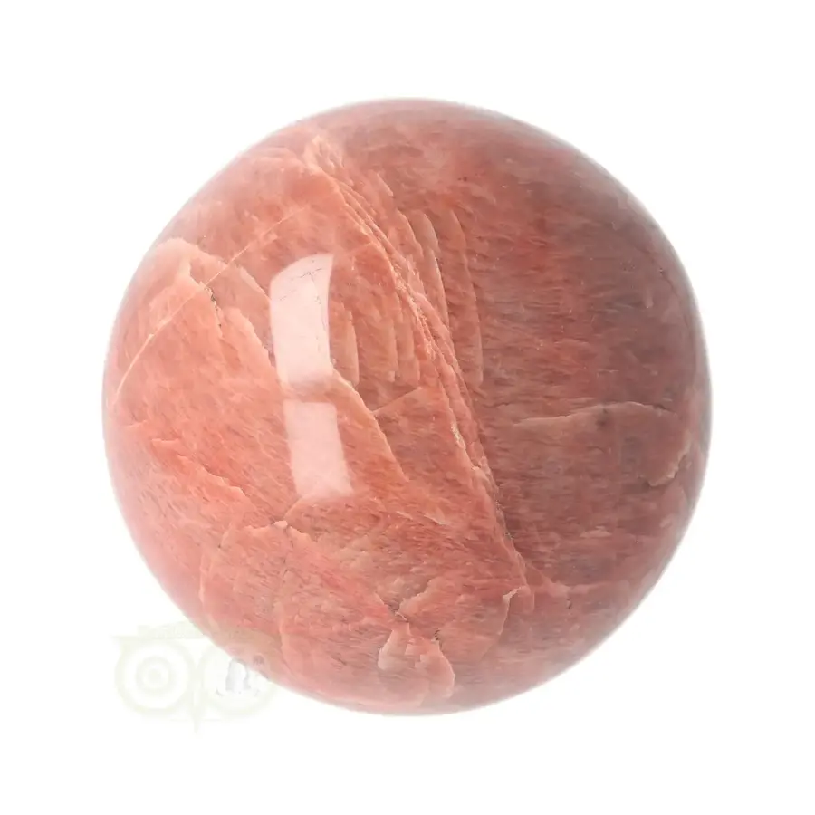 Roze Maansteen Bol Nr 12 - Ø 7.21 cm  - Madagaskar-10