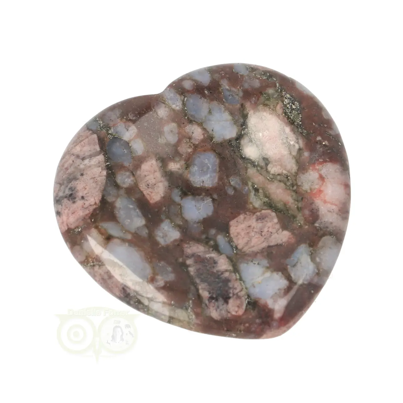Vulkaniet ‘Que Sera’ hart worry stone Nr 8