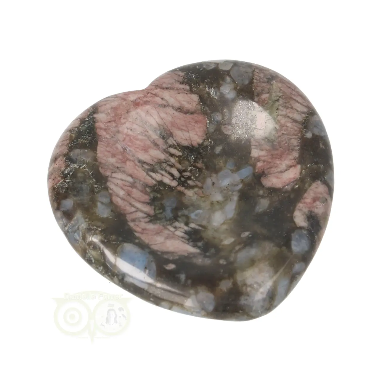 Vulkaniet ‘Que Sera’ hart worry stone Nr 9