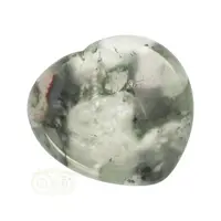 thumb-Drakenbloed Jaspis  hart worry stone ( Zorgen steen ) Nr 14-1
