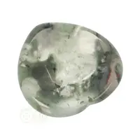 thumb-Drakenbloed Jaspis  hart worry stone ( Zorgen steen ) Nr 14-4