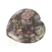 thumb-Vulkaniet ‘Que Sera’ hart worry stone ( Zorgen steen ) Nr 15-7