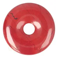 thumb-Rode Jaspis Donut hanger Nr 20 - Ø 5 cm-3