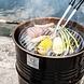 BarrelQ BarrelQ Small oildrum Grill- Firepit- sidetable in one BarrelQ BarrelQ Small oildrum Grill- Firepit- sidetable in one