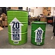 The Binbin BinBin industrial rubbish bin black 60 L hole The Binbin BinBin industrial rubbish bin black 60 L hole