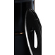 The Binbin BinBin Hole industriële prullenbak 60 Liter zwart met gat deksel The Binbin BinBin Hole industriële prullenbak 60 Liter zwart met gat deksel