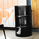 The Binbin BinBin Hole wastebin 120 Liter oildrum with hole lid The Binbin BinBin Hole wastebin 120 Liter oildrum with hole lid