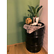 Barrelkings Barrel seat industrieel kruk 60L olievat zwart Barrelkings Barrel seat industrieel kruk 60L olievat zwart