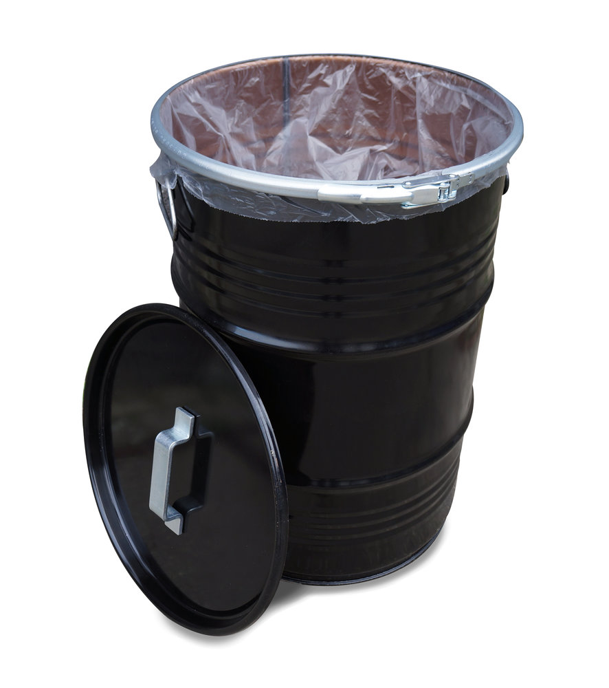 BinBin Handgriff Müll industrieller Mülleimer Abfalltrennung 60 Liter -  BarrelKings