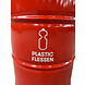 The Binbin BinBin Flame Red 200L plastic flessen inzamel prullenbak The Binbin BinBin Flame Red 200L plastic flessen inzamel prullenbak