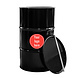 The Binbin BinBin Hole Vuil Industrial waste bin oildrum 120 L The Binbin BinBin Hole Vuil Industrial waste bin oildrum 120 L