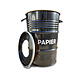 The Binbin BinBin Hole Paper Industrial Oil Drum Paper Bin Trash Can The Binbin BinBin Hole Paper Industrial Oil Drum Paper Bin Trash Can