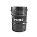 The Binbin BinBin papier Industrielles Ölfass Papierbehälter Mülleimer The Binbin BinBin papier Industrielles Ölfass Papierbehälter Mülleimer